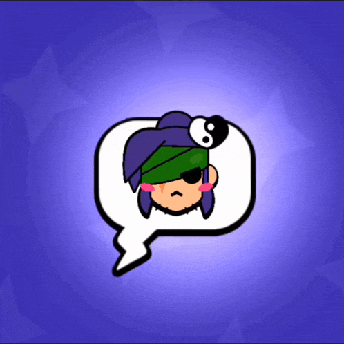 a cartoon character with a speech bubble that says ' i 'm sorry '