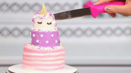 Happy Birthday Unicorn Unicorn Cake GIF - Happy Birthday Unicorn Unicorn Cake Birthday Cake GIFs