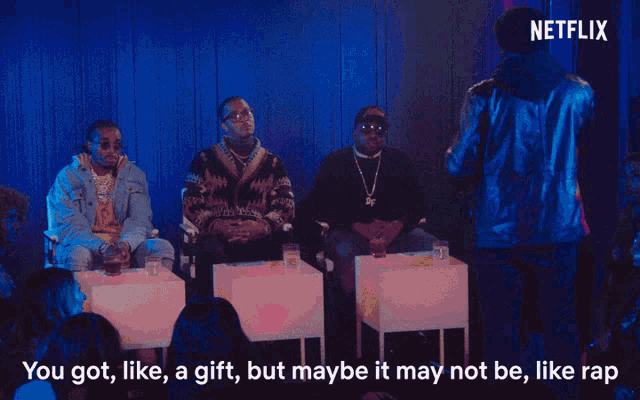 You Got Like A Gift But Maybe It May Not Be Like Rap GIF - You Got Like A Gift But Maybe It May Not Be Like Rap Talented GIFs