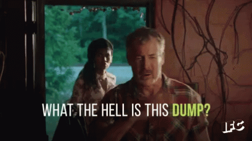 Appalled GIF - Stan Against Evil What The Hell Is This Dump Grossed Out GIFs
