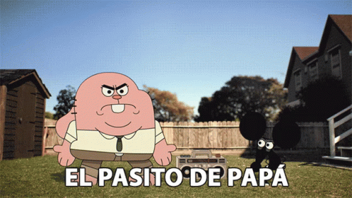 El Pacito De Papa Richard Watterson GIF - El Pacito De Papa Richard Watterson The Amazing World Of Gumball GIFs