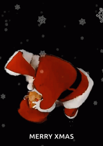 Dance Santa Claus GIF - Dance Santa Claus Giving Presents GIFs