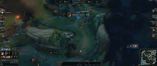 a screenshot of a video game shows the score of 20 to 19