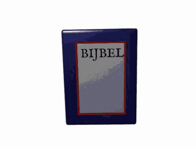 a blue picture frame with a picture of a man