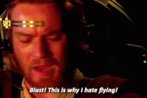 Obi Wan I Hate Flying GIF - Obi Wan I Hate Flying Blast GIFs