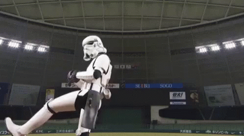 Darth Vader Storm Trooper GIF - Darth Vader Storm Trooper Baseball GIFs