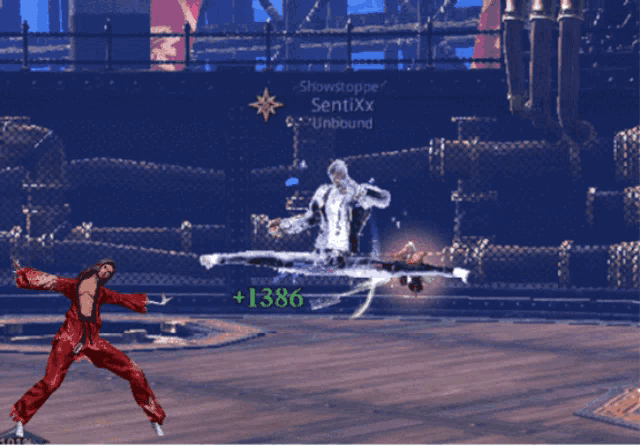 a screenshot of a video game with the name sentixx on the screen