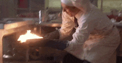 Laughing Fire GIF - Laughing Fire Billy Madison GIFs