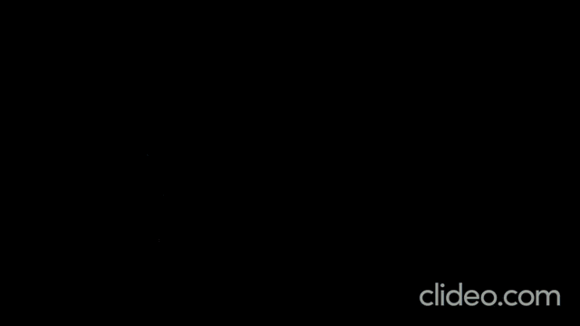 a video of a robot holding a megaphone with clideo.com written on the bottom