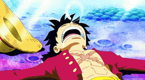 寝る　ワンピース　ルフィ GIF - One Piece Luffy Sleep GIFs