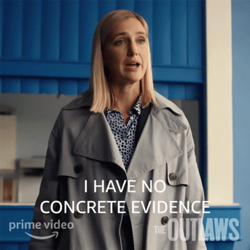 I Have No Concrete Evidence Sgt Haines GIF - I Have No Concrete Evidence Sgt Haines The Outlaws GIFs