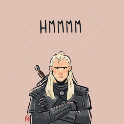 The Witcher Geralt Of Rivia GIF - The Witcher Geralt Of Rivia Hmm GIFs