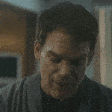 a man says " i know it doesn 't " in a gray robe