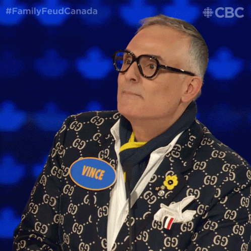 Laughing Vince GIF - Laughing Vince Family Feud Canada GIFs