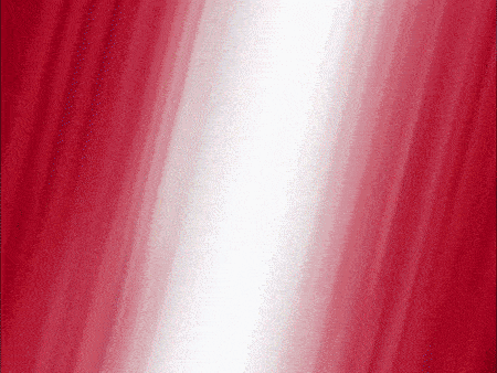 a red curtain with a white stripe on the right