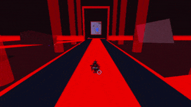 a screenshot of a video game shows a person riding a motorcycle