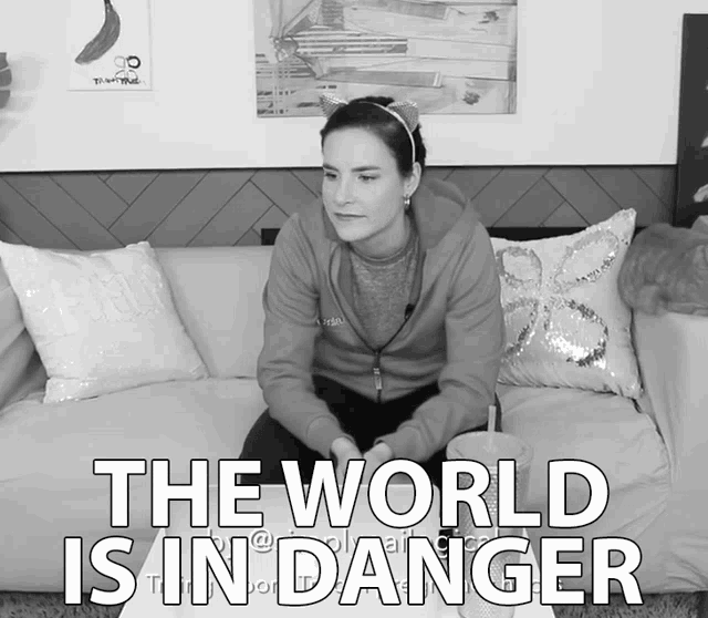 The World Is In Danger Risk GIF - The World Is In Danger Risk Threat GIFs