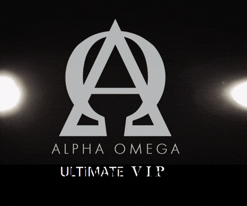 a logo for alpha omega ultimate vip