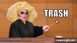 Trixie Mattel Trash GIF - Trixie Mattel Trash Judging GIFs