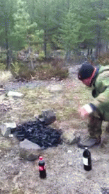 Norwegian Army Fire Magic GIF - Norwegian Army Fire GIFs