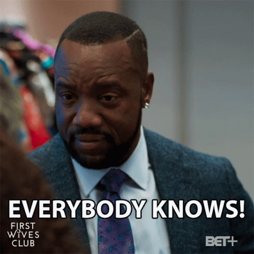 Everybody Knows Caught GIF - Everybody Knows Caught First Wives Club GIFs