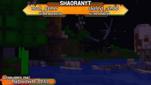 a screen shot of a video game with the name shaoranyt