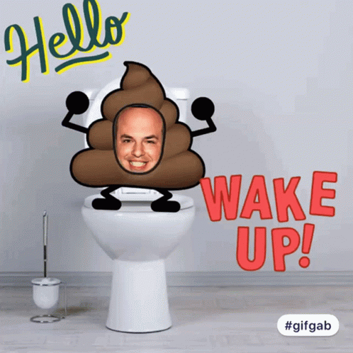 Hello Wake Up GIF - Hello Wake Up Poop GIFs