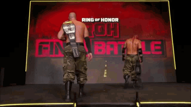 Ring Of Honor The Briscoes GIF - Ring Of Honor The Briscoes GIFs
