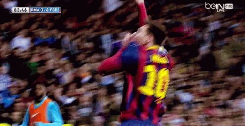 Messi Kiss Badge Messi Barca Badge GIF