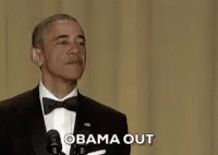 Obama Obamamicdrop GIF - Obama Obamamicdrop Obamaout GIFs