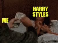 Harry Styles Money GIF - Harry Styles Money Giving GIFs