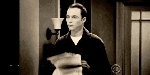 Paper Toss GIF - Reactions Tbbt The Big Bang Theory GIFs