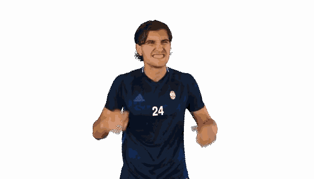 a man with the number 24 on his shirt