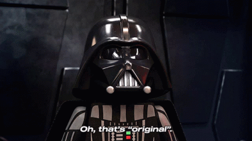 Lego Star Wars Holiday Special Oh Thats Original GIF - Lego Star Wars Holiday Special Oh Thats Original Darth Vader GIFs