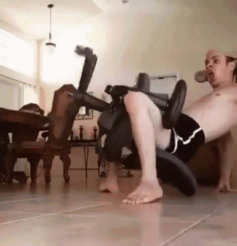 Chair Inverted GIF - Chair Inverted Crazy GIFs