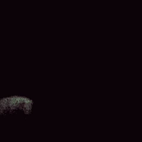 a black and white image of a man 's face with a beard .