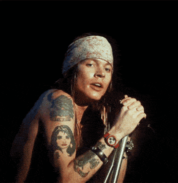 Axl Rose Novemberchild GIF