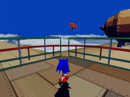 Sonic The Fighters Sonic The Hedgehog GIF