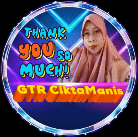 a picture of a woman in a circle with the words thank you so much