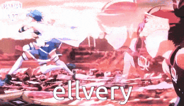 the word elvery that is on a purple background