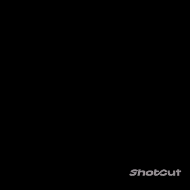 a shotcut logo with a clock in the center