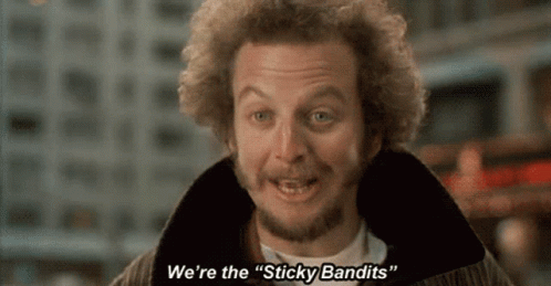 Sticky Bandits Home Alone2 GIF - Sticky Bandits Home Alone2 Marv GIFs