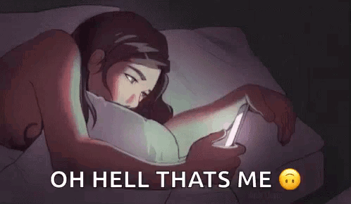 Good Night Bed Time GIF - Good Night Bed Time Texting Before Sleeping GIFs