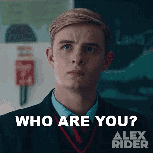Who Are You Alex Rider GIF - Who Are You Alex Rider Meeting A Stranger GIFs