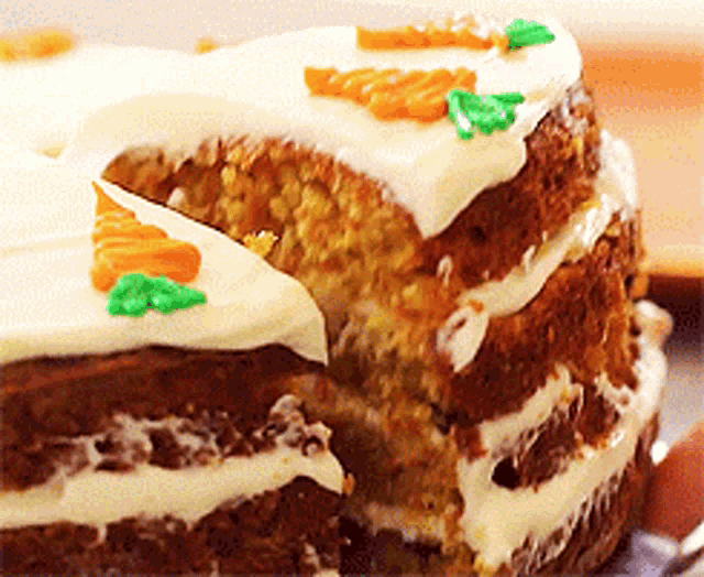 Carrot Cake Cake GIF