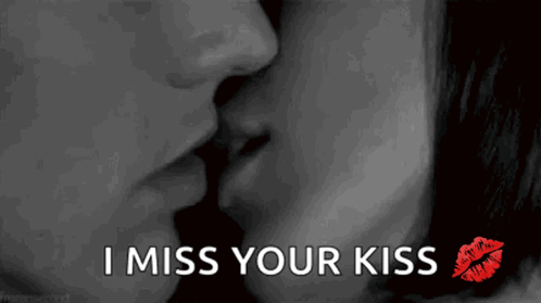 I Miss Your Kiss Kissing GIF - I Miss Your Kiss Kissing Make Out GIFs