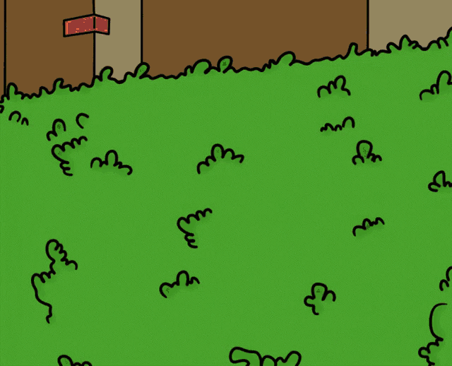 a cartoon drawing of a baby and a monster with the number 3 on the back