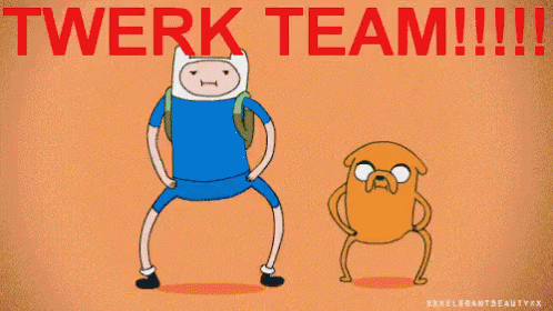 Twerkkk GIF - Adventure Time Jake Finn GIFs