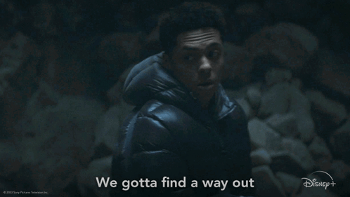 We Gotta Find A Way Out Isaiah Howard GIF - We Gotta Find A Way Out Isaiah Howard Goosebumps GIFs