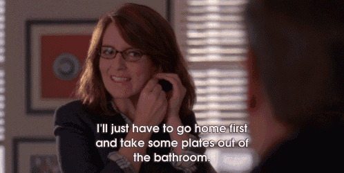 a woman is talking on a cell phone and says i 'll just have to go home